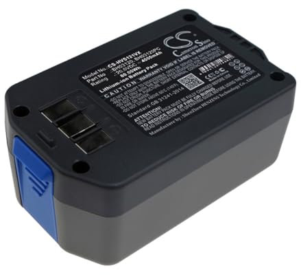4000mAh 80.00Wh Battery Replacement for Hoover 0007350204042, Air Cordless 20, Air Cordless 20 Volt Upright V, Air Cordless 2-in-1 Deluxe Sti, Air Life, Air Life 2.0, Air Life 3.0, BH50100, BH50100R