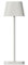 Blomus Mobile LED Leuchte -KODU- | Mobile Akku Tischlampe aus Aluminium | Farbe Weiß | Ø7 x 20H cm | 3 Lichtfarben | Dimmbar per Touch | IP65