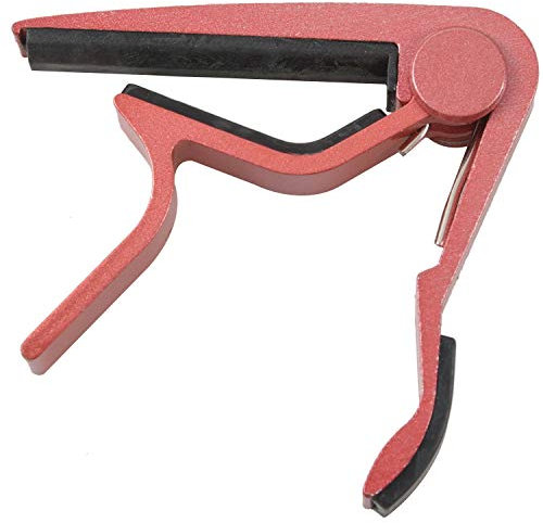 Asuinxurr Klemme Key Trigger Fuer Akustik Elektrisch Gitarre (Rosa)