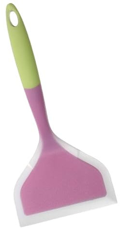 Breiter Silikon-Spatel, antihaftbeschichtet, Bratschaufel, Fischspatel, Pfannkuchenschaufel, breites Pizza-Kochwerkzeug