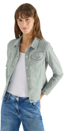 Cecil Damen Jeansjacke mit Brusttaschen und Knöpfen