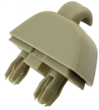 Gancio per Aletta Parasole per Audi S6 S8 A6 A7 A8 Quattro 4F0857561 (Beige)