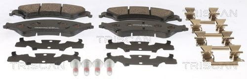TRISCAN 8110 80558 Bremsbelagsatz Bremsbeläge Vorne mit Verschleißwarnkontakt Kompatibel mit FORD RANGER TKE