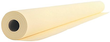 Alvotex Airlaid Airlaid Tischdecke, Creme, 24m x 1,2m