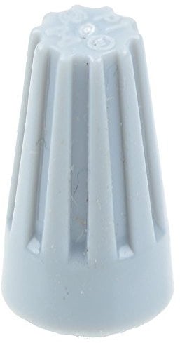 10 x 6.5mm Twist-on Electrical Grey Wire Connector (Pack of 10)