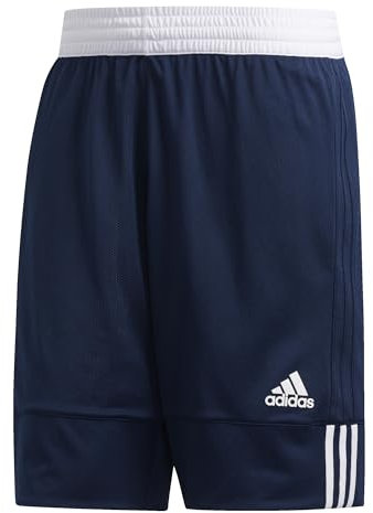 adidas Herren 3G Speed Reversible Shorts, Collegiate Navy/White, 3XL