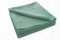jilda-tex Pack Servietten-Set Stone-Washed Renforce Tischwäsche Lissabon 100% Bio-Baumwolle Knitterlook Bügelfrei Uni Leinen-Optik GOTS Made in Green (Steinblau, 12er Set (12x 42x42 cm))