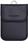 wisdompro Custodia RFID Schermatura, Borsa Faraday con Blocco del Segnale per Chiave Elettronica per Automobile (Nero, Pelle PU)