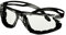 3M SecureFit 500 Schutzbrille, schwarze Bügel, Schaumrahmen, Scotchgard Anti-Fog-/Antikratz-Beschichtung (K&N), transparente Scheibe, SF501SGAF-BLK-FM-EU