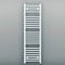 Myhomeware 400mm Wide Straight White Heated Bathroom Towel Rail Radiator For Central Heating UK (400 x 1200 mm (h))
