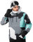 SIROKO - Snowboardjacke W1 Ushuaia - M - Türkis/Grau