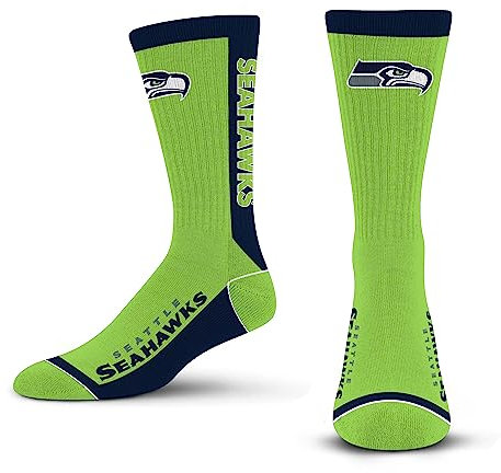 Fanatics For Bare Feet MVP NFL Team Socks Socken (40-46, Seattle Seahawks)