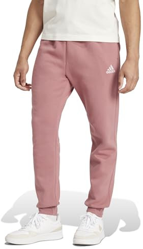 adidas Homme Essentials Fleece Regular Tapered Pants, preloved Crimson, L
