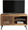 Caemmum Meuble TV 50 Pouces 1 Porte Coulissante 3 Niches
