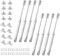 WENLISELL 8 Pcs Gas Strut Stay 80N, Upturned Kitchen Cupboard Door Gas Lift Strut, Gas Struts Heavy Duty