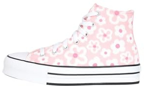 converse Chuck Taylor All Star Eva Lift Sneaker Madchen Rosa/Weiss - 37 1/2 - Sneaker High Shoes