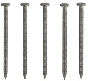 Bright ANNULAR Ring Shank Nails 20mm 25mm 30mm 40mm 50mm 65mm 75mm 100mm (10 x 50mm Annular Ring Shank Nails)