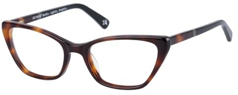 Botaniq Brille mit Sehstärke für Damen optional mit Sonnenbrillentönung oder Blaulichtfilter, Katzenauge, gefertigt aus Acetat (inklusive Brillenetui)