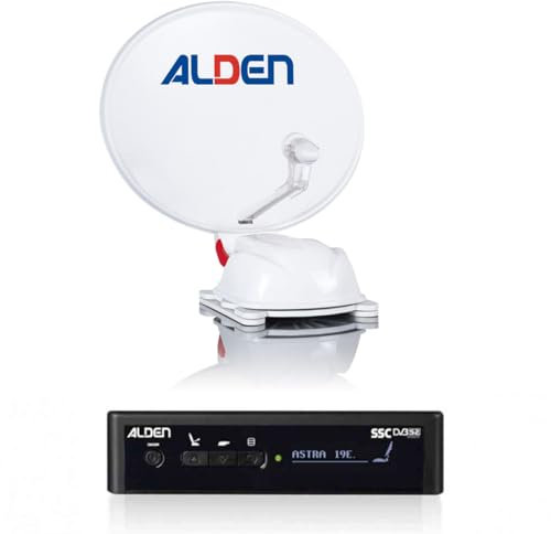 Pack ALDEN AS2 Parabole Satellite Automatique 60cm + Pointeur Module SSC