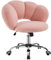 Yaheetech Schreibtischstuhl Bürostuhl Ergonomisch Bürosessel in Wolkenform Drehstuhl bis 136 kg Belastbar Computerstuhl Höhenverstellbar für Schlafzimmer Büro Wohnzimmer Rosa