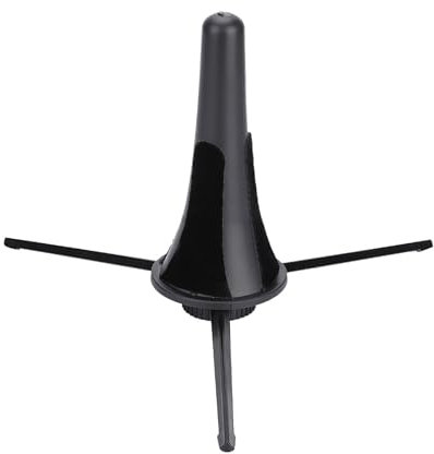 Acouto Instrumentenständer, Faltbar, Stativhalter, Ständer, Halterung, Flötenhalter, Aufbewahrung, Tragbar, Leicht, Klarinette, Oboe, Ständer für Oboe/Flöte/Klarinett