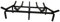 perfk Rack Log Stacker Stand métal Heavy Duty, Bois de Stockage Transporteur Organisateur, extérieur feu intérieur Bois Pile Organisateur