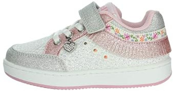 Lelli Kelly Sneaker da Ragazza frangetta Mix LKAL8054 Bianco Argento 26 EU (Bianco, Sistema Taglie Calzature EU, Bambino Piccolo (2-5 Anni), Numero, Media, 32)