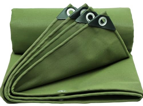 Bâche imperméable et résistante 3 x 3 m pour meubles de jardin, tapis de sol et serre – Bâche d'extérieur polyvalente