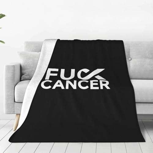 FCK Krebs-Fleece, superweich und ganzjährig warm, Winter-Thermodecke für Sofas, 152,4 x 127 cm