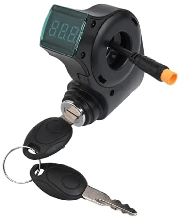 Gettimore Roller-Türschloss für Kugoo, Kirin, G2, Pro, 3-polig, wasserdichter Stecker, leichtes Kunststoffmaterial