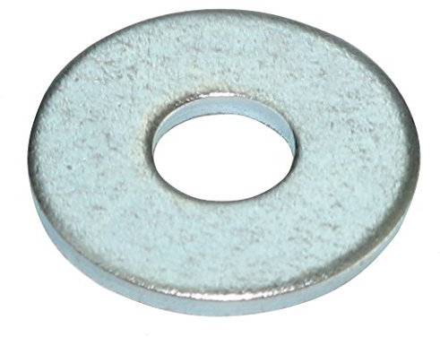 AERZETIX - Flache Unterlegscheiben, M8, 24mm, 1.7mm, verzinkter Stahl, DIN 9021, Satz von 50 Stuck