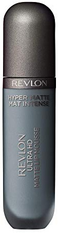 Revlon Ultra HD Lip Mousse Hyper Matte, Longwearing Creamy Liquid Lipstick in Blue, Blue Oasis (835)