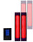 Infrarotmed et commande pour 2 places pour construire une cabine infrarouge ou transformer une cabine thermique, projecteurs à spectre complet, projecteurs de chaleur profonde.