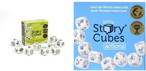 Hutter 603994 - Story Cubes Voyages, Würfelspiel & Unbekannt Hutter 603987 - Story Cubes Actions, Würfelspiel