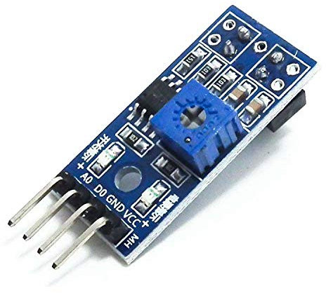 AZDelivery TRCT5000 IR Infrarot Linien Folger Hindernis Vermeidung Modul kompatibel mit Arduino und Raspberry Pi