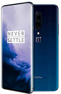 OnePlus 7 Pro - Smartphone 256GB, 8GB RAM, Dual Sim, Nebula Blue (Renewed)