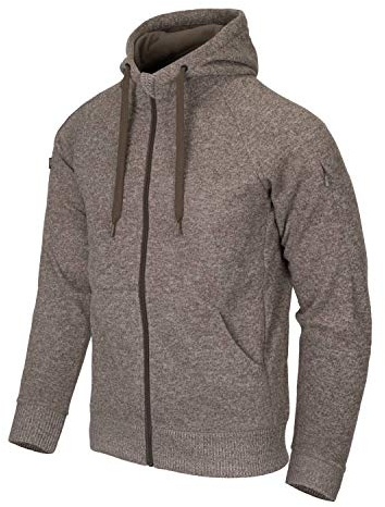 Helikon-Tex Covert Tactical Hoodie Full Zip Melange Rosso