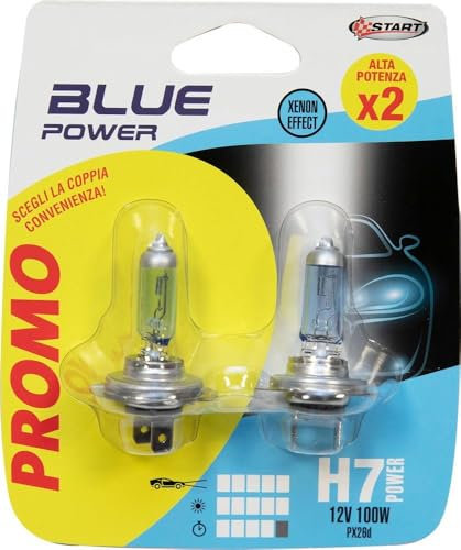 START Paar H7 12V 100W PX26d Halogen-Autolampen