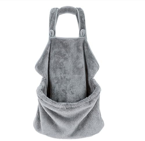 Camidy Pet Cat Carrier Sling Bag, Comfort Towel Bag Apron for Small Dog Cat Handsless Shoulder Carry Petting Suit
