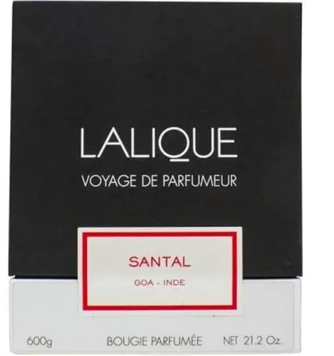 Lalique Santal Goa India Kerze, 600 g