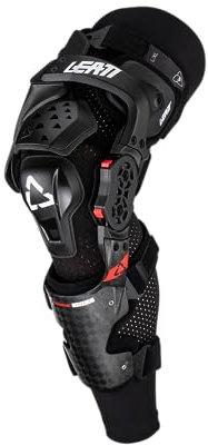 Leatt Rodillera C-Frame Hybrid Pair XXL X, Unisex Adulto, Black
