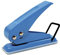Alevar Perforateur 1 trou, format 2,5 x 9,5 x 7 cm, bleu