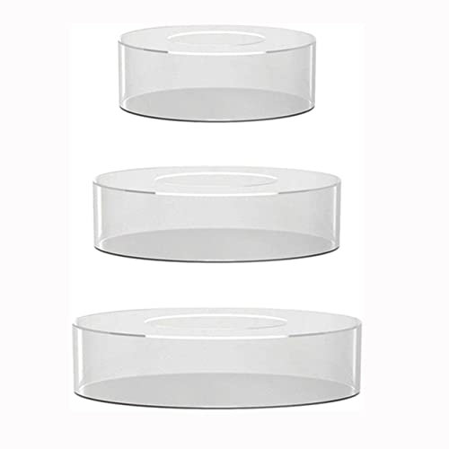 Supporto per torta in acrilico ricaricabile, separatore per torte, scatola supporto per torta trasparente, centro tavolo decorativo per matrimoni e feste di compleanno, accessorio per la cottura
