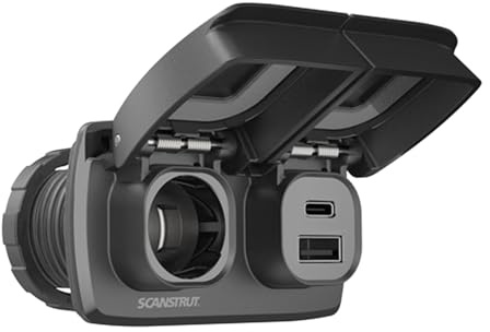 Scanstrut SC-Multi-F2 Flip Pro Duo - USB-A et USB-C avec prise de courant 12 V