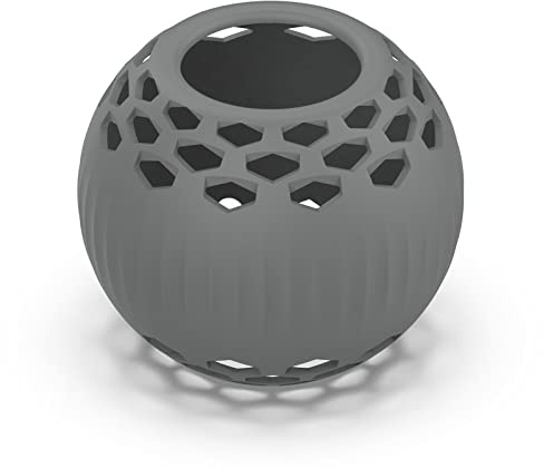 KAREN66 Lautsprecherhülle für HomePod Mini Silikonhülle Lautsprecher Schutzhülle Musikbox Speaker Case - Silikon Hülle stoßfest Abdeckung für HomePod Mini (Grau)