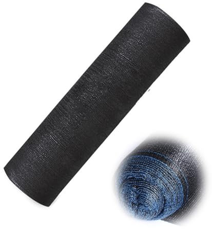 50-70% De Tela De Sombra, Malla Resistente Al Sol Y Placa De Sombra De Anillo De Cable Reforzado para Invernaderos, Plantas, Invernaderos Y Terrazas De Patio Trasero(Size:2 * 100M,Color:50%)