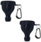 2 Pack Protein Powder Container to Go Funnel-Mini Funnel with Keychain and Keyring,Water Bottle Funnel,Protein Funnel for Water Bottles & Shakers