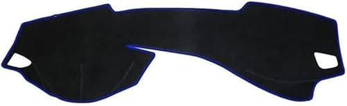 Auto Armaturenbrettmatte für BMW Serie 3 F30 2012-2018(LHD),Auto Armaturenbrett Abdeckung Matte Sonnenschutz Dash Board Pad Teppich,Blue-LHD