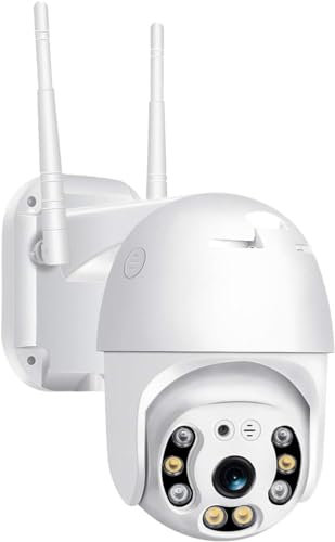 Generico TELECAMERA IP CAM PTZ WIFI CAMERA DOME WIRELESS ESTERNO SPEED ZOOM MICRO SD 4MM