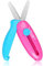 YPLUS Kinderschere Schule, Schere Kinder Set, Bastelschere Kinder ab 3+ jahre - Rosa